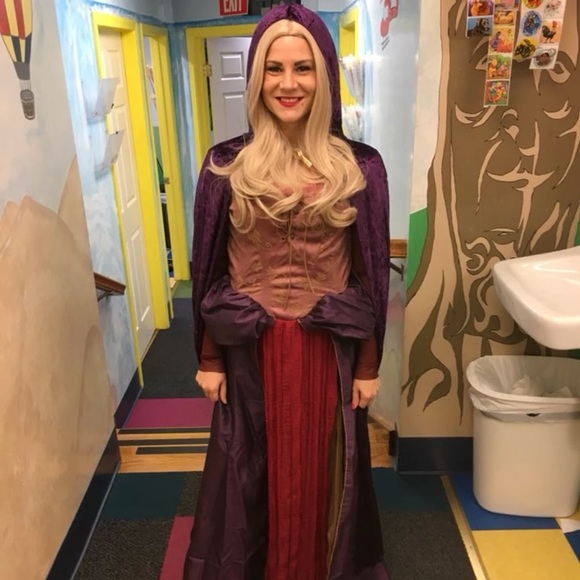 New Adult Disney Hocus Pocus Sarah Sanderson Halloween Costume Wig